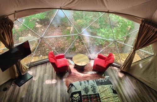 Brownsburg-Chatham Ski Chalet | Woodland dome