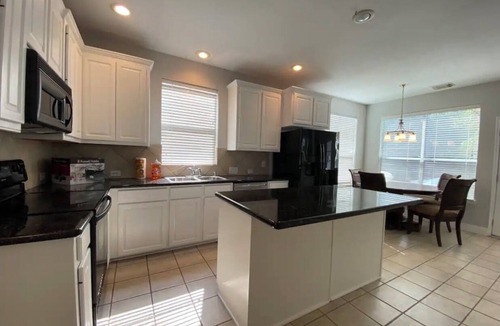 Alden Bridge House | Woodlands home (including garage apartment) across from neighborhood park