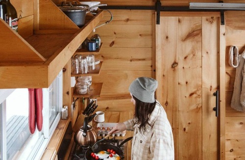Kirkfield Cabin | Woodrush Cabin | Charming Lakefront Tiny Cabin