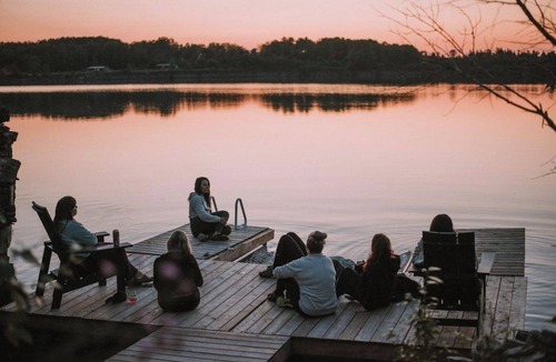 Kirkfield Cabin | Woodrush Cabin | Charming Lakefront Tiny Cabin
