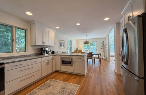 South Casco House | Woods & Water | Sebago Lakefront Luxury Oasis