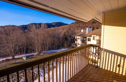 Bolton Valley Condo | Work From Home Mountain Condo | Breathtaking View