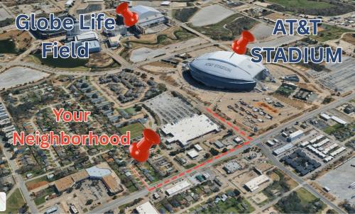 Arlington House | World Cup Central- 5 Min Walk to AT&T Stadium- Game Room