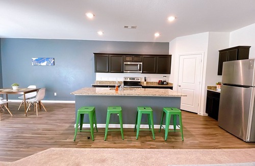 Crowley House | Wow! Newbuilt home with dreamy kitchen. Extended stay.