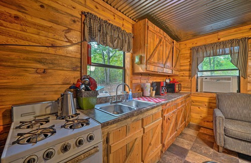 Golden Cottage | Wright City Cabin w/Fire Pit + Forest Views!
