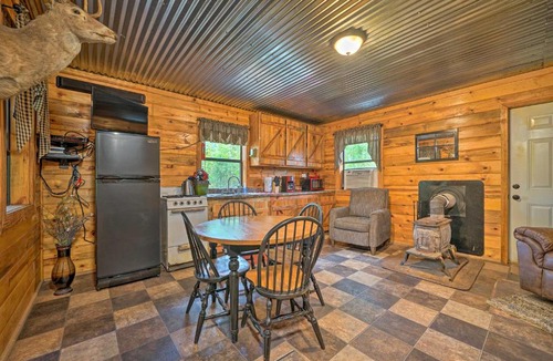 Golden House | Wright City Cabin w/Fire Pit + Forest Views!
