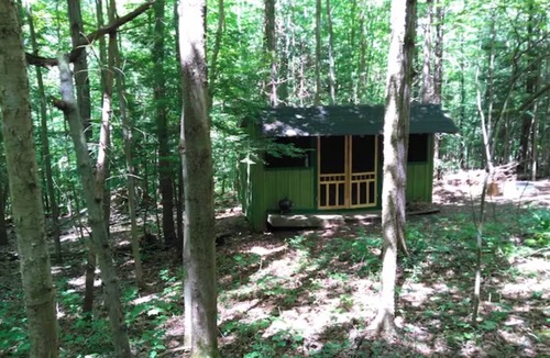 Etna House | Writer's Den: Rustic Retreat Camping Cabin