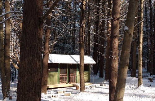 Etna House | Writer's Den: Rustic Retreat Camping Cabin