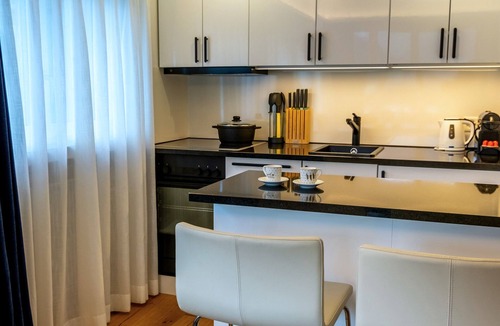 Engelberg Apartment | Wunderstay Alpine 303 New Studio with Lake & Mountain View