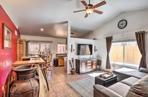 Coyote Corridor House | Yard and Fire Pit Quiet East Tucson Escape