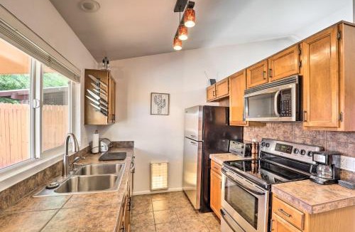 Coyote Corridor House | Yard and Fire Pit Quiet East Tucson Escape
