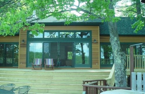 Town of Hermon House | Year round beach house on Trout Lake in the NW Adirondacks