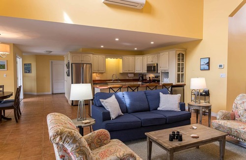 Stratford House | Yellow Beach House: Oceanfront PEI Retreat with Screened Porch & Beach Access