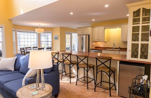 Stratford House | Yellow Beach House: Oceanfront PEI Retreat with Screened Porch & Beach Access