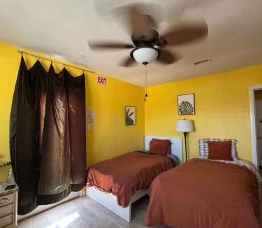 Palm Springs House | Yellow Cactus Oasis