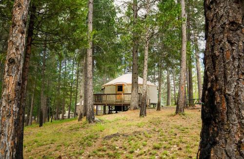 Harden Flat Resort | Yosemite Lakes Hillside Yurt 5