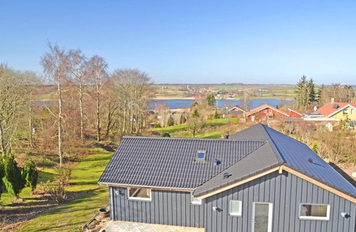 Hjarbæk House | You have a beautiful plot of land and a fantastic view of the fjord as a bonus.
