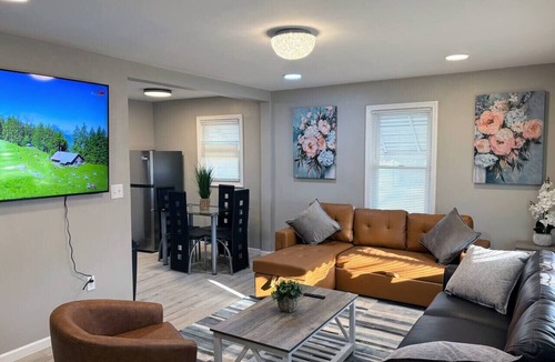 West Seneca House | Your Cozy Home Away From Home king bed, parking