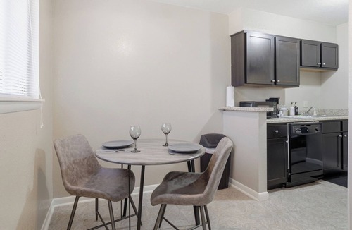 Central Oklahoma City Apartment | Your Cozy Oasis With OKC Skyline View Near OU Medical Center