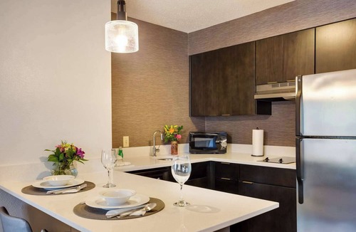 Mount Tabor Hotel | Your Home Away From Home! Fully-equipped Kitchen, Free Breakfast, Pets Allowed!