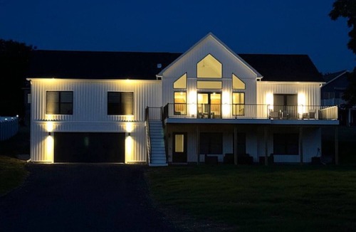 Romulus House | Your modern Seneca Lake escape with private beach access, lake views, and the perfect setting for Finger Lakes fun