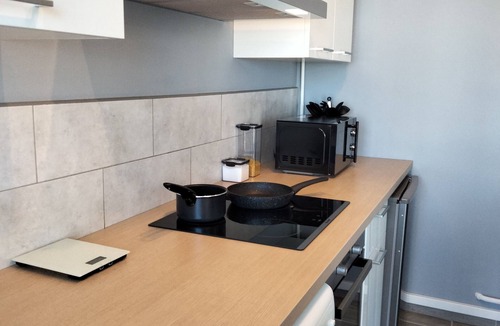 Gueriniere Apartment | Your retreat in Caen; studio with parking space