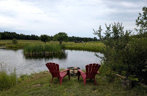 Powassan House | Yurt with Pond Access for Glamping Escapes in Ontario, Canada