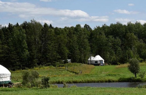 Powassan House | Yurt with Pond Access for Glamping Escapes in Ontario, Canada