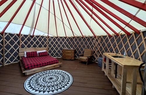 Powassan House | Yurt with Pond Access for Glamping Escapes in Ontario, Canada