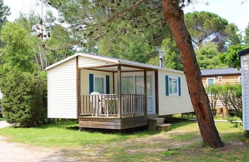 Saint-Jean-Pla-de-Corts House | ZEcamping 3* animé piscine chauffée locatif TV clim 26m2 4 pers