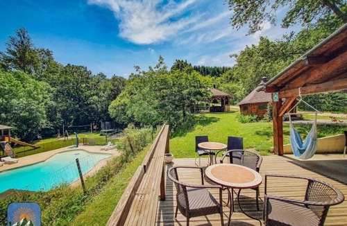 Fenouillet Cabin | ZEcamping 2 étoiles pataugeoire piscine animaux acceptés chalet 35m2