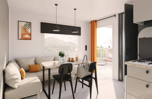 Mers-les-Bains House | ZEcamping 3 étoiles mobil-home TV LV BBQ 24m2