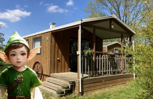 Priziac House | ZEcamping 3 étoiles animaux acceptés sauna locatif TV 31m2 4 pers