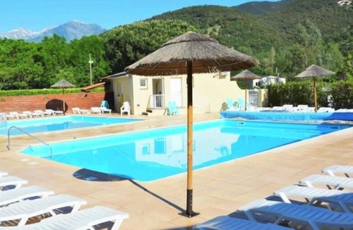 Arles-sur-Tech House | ZEcamping 3 étoiles familial piscine chauffée mobil-home TV clim 30m2