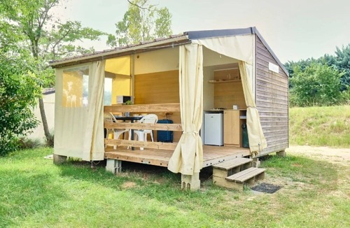 Lussas House | ZEcamping 3 étoiles piscine chauffée locatif 20m2