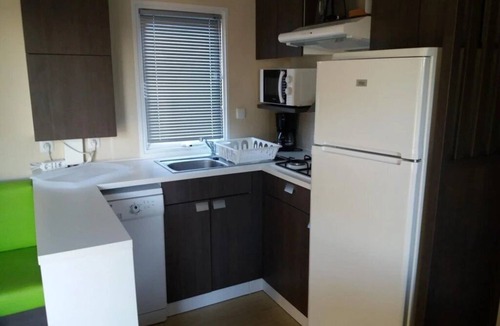 Bizanet House | ZEcamping 3* animé pataugeoire mobil-home TV LV clim 40m2