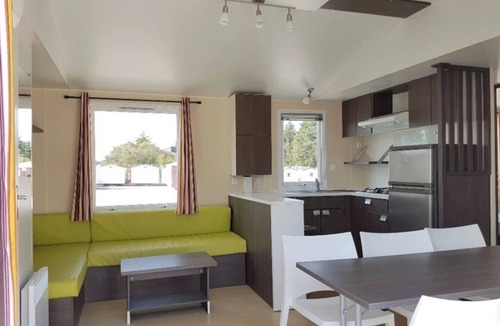 Bizanet House | ZEcamping 3* animé pataugeoire mobil-home TV LV clim 40m2