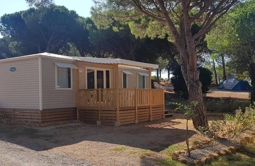 Bizanet House | ZEcamping 3* animé pataugeoire mobil-home TV LV clim 40m2