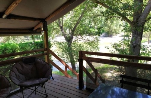 Saint Maime Cabin | ZEcamping 3* familial parc aquatique dog friendly fitness cabane 46m2