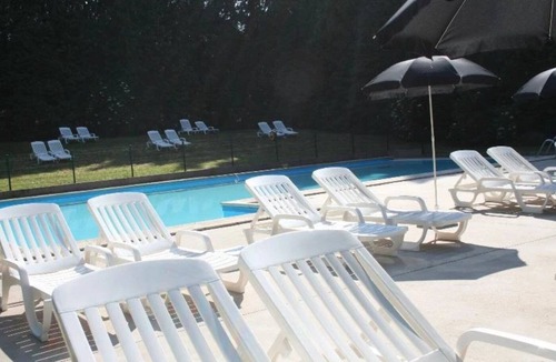 Port-le-Grand Cabin | ZEcamping 3* piscine chauffée animations sauna locatif TV BBQ 20m2