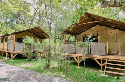 Lussas House | ZEcamping 3* piscine chauffée club enfant locatif clim 24m2 5 pers