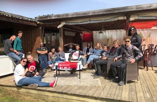 Estipouy Cabin | ZEcamping 4 étoiles familial piscine chauffée locatif BBQ 29m2
