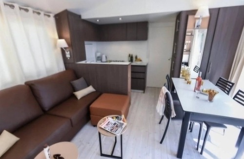 Saint-Cyprien House | ZEcamping 4* 3km plage parc aquatique mobil-home TV BBQ clim 33m2