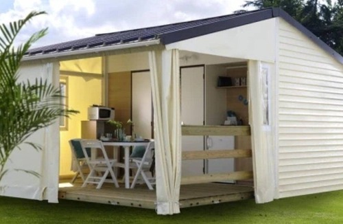 Montels House | ZEcamping 4* animé piscine dog friendly mobil-home BBQ 21m2 5 pers