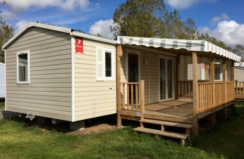 Angles House | ZEcamping 4* piscine couverte dog friendly animations mobil-home BBQ
