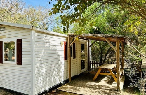Sigean House | ZEcamping 3* piscine chauffée mobil-home 25m2 4 pers