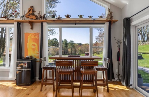 Uxbridge Apartment | Zen Inspired Retreat with Private Forest Trails