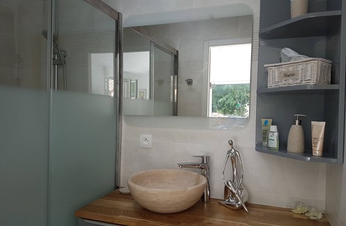 Gizay House | Zen room with pool view/Separate entrance