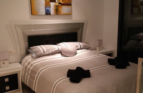 Playa Flamenca Apartment | Zenia Beach pool view ground floor apartment sleeps 6
