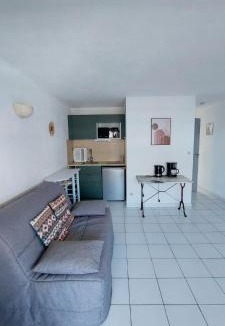 Sete Apartment | Zenitude Corniche charmant studio cabine vue mer